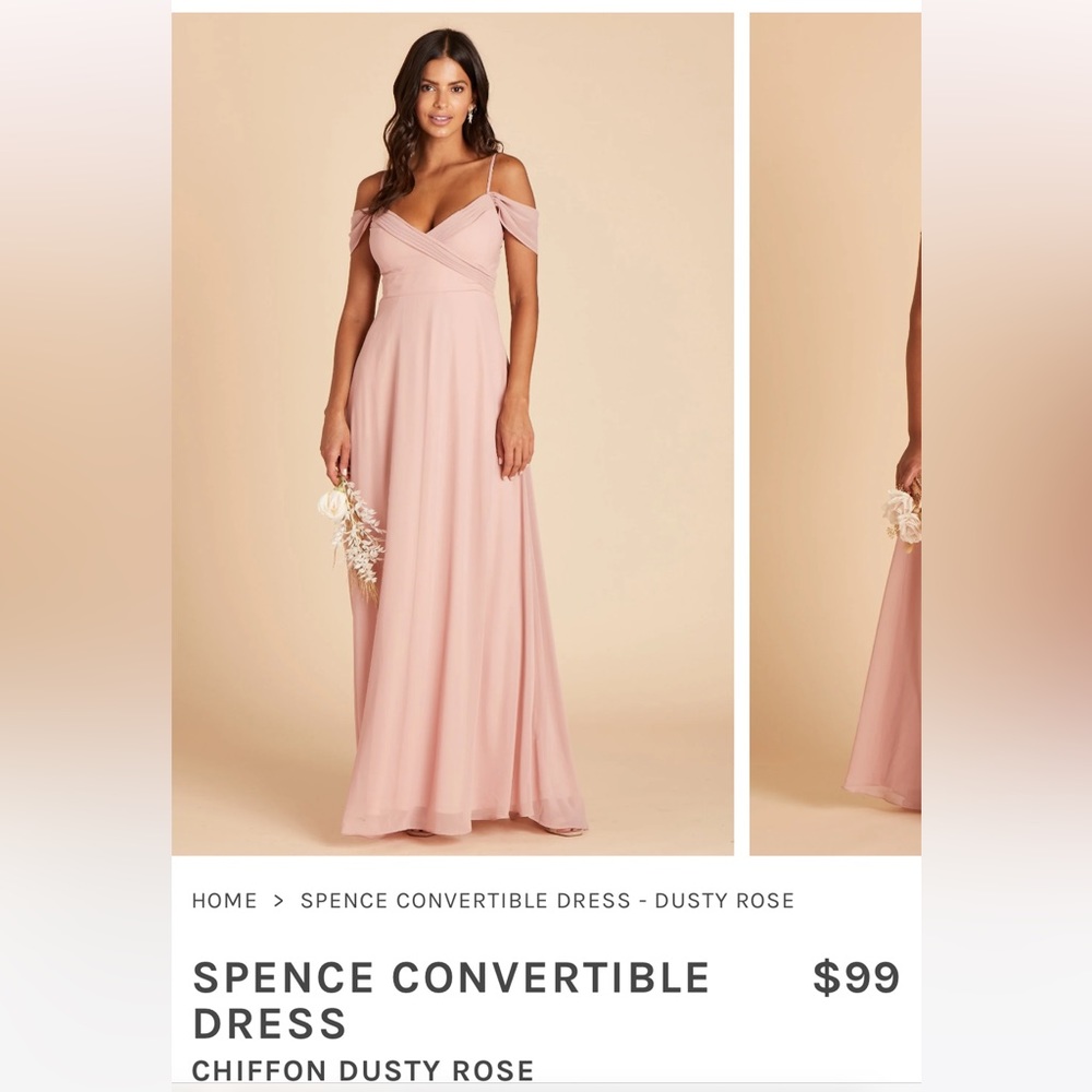 Brody Grey Bridesmaid Dress